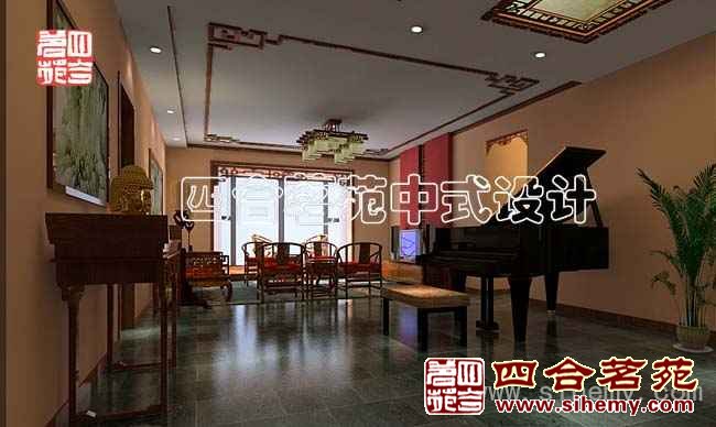 别墅中式传统风格装修效果